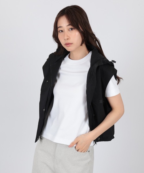 SUWDEE(スーディー)の「crew neck basic cotton t-shirt(Tシャツ/カットソー・レディース・ベージュ/ブラック/ホワイト・FREE)」の6枚目の写真