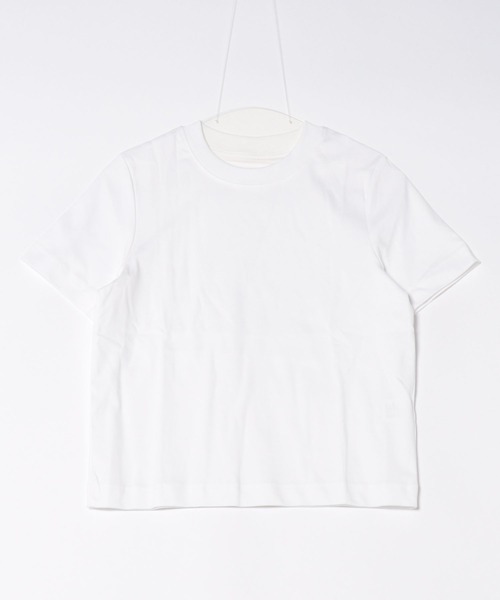SUWDEE(スーディー)の「crew neck basic cotton t-shirt(Tシャツ/カットソー・レディース・ベージュ/ブラック/ホワイト・FREE)」の18枚目の写真