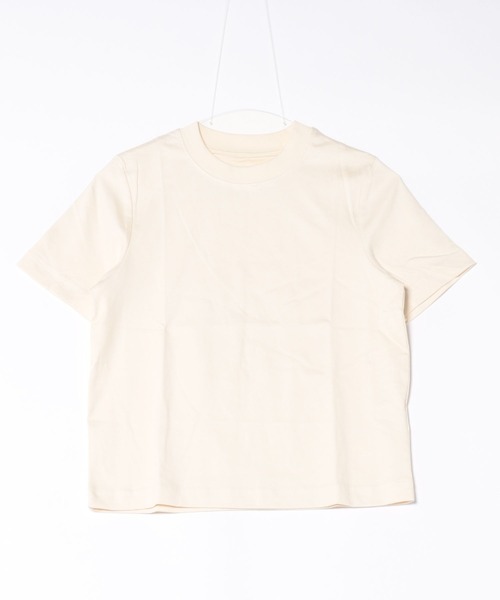 SUWDEE(スーディー)の「crew neck basic cotton t-shirt(Tシャツ/カットソー・レディース・ベージュ/ブラック/ホワイト・FREE)」の20枚目の写真