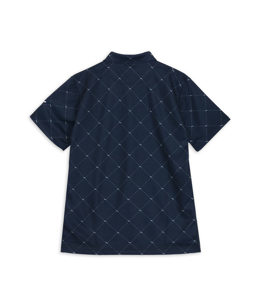 PUMA（プーマ）の「PUMA プーマ メンズ ゴルフ SB アーガイル AOP 半袖 ポロシャツ（ポロシャツ・メンズ・ネイビー/ホワイト系その他/ブラック・SMALL/MEDIUM/LARGE/X-LARGE/XX-LARGE）」の14枚目の写真