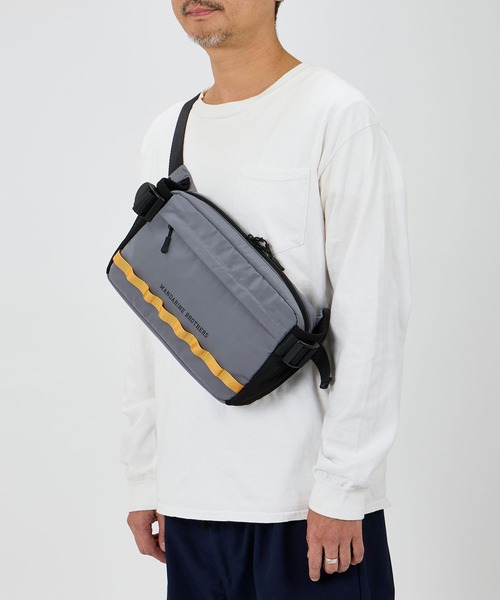 MANDARINE BROTHERS（マンダリンブラザーズ）の「【撥水/抗菌防臭】ウォーキングボディバッグ（ボディバッグ/ウエストポーチ・レディース・グレー/ブラック/ベージュ・FREE）」の17枚目の写真