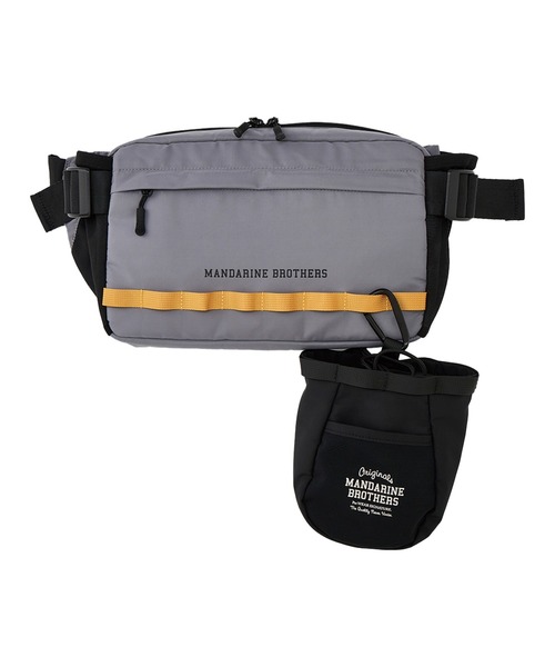 MANDARINE BROTHERS（マンダリンブラザーズ）の「【撥水/抗菌防臭】ウォーキングボディバッグ（ボディバッグ/ウエストポーチ・レディース・グレー/ブラック/ベージュ・FREE）」の14枚目の写真