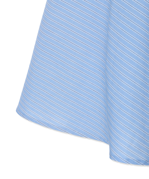 Petit Honfleur（プチオンフルール）の「ストライプフレアスカート（スカート・レディース・ブルー/ネイビー・M/L）」の10枚目の写真