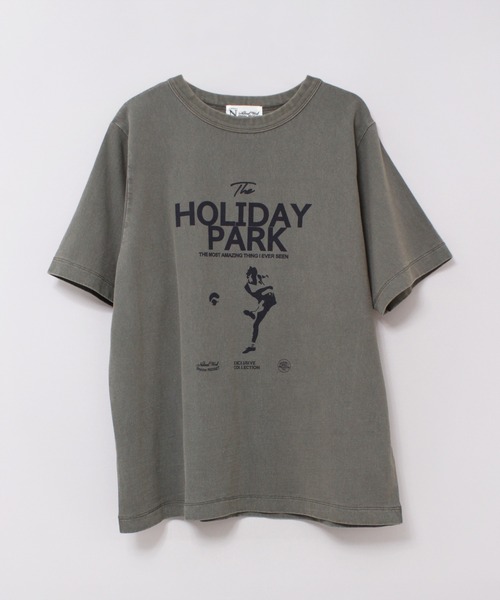 RNA-N(アールエヌエーエヌ)の「M2437 ユーズドライクTシャツ(Tシャツ/カットソー・レディース・スミクロ/グレー/キナリ・FREE)」の8枚目の写真