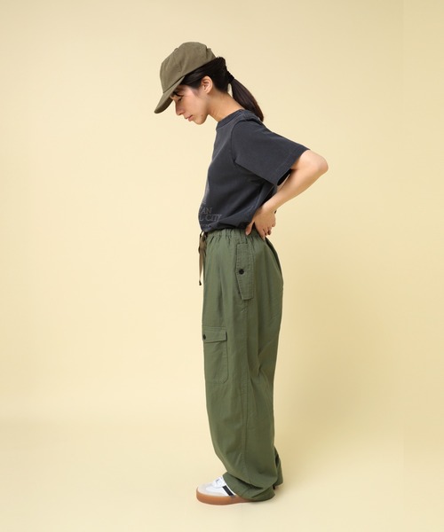 RNA-N(アールエヌエーエヌ)の「M2437 ユーズドライクTシャツ(Tシャツ/カットソー・レディース・スミクロ/グレー/キナリ・FREE)」の6枚目の写真