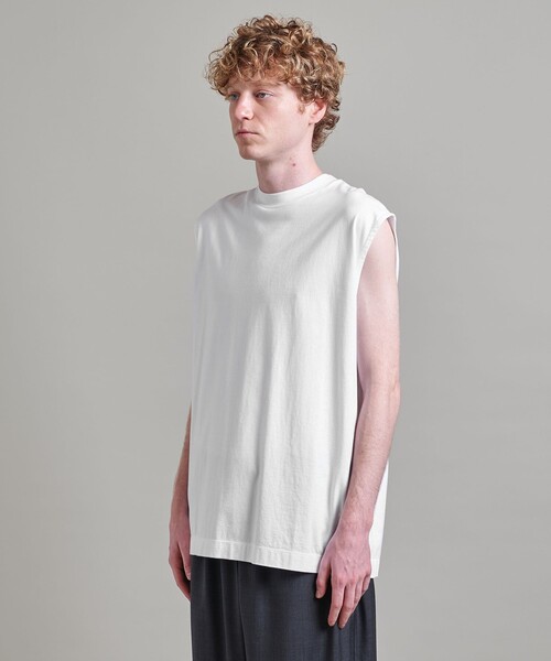 LOEFF＞スビンコットン ノースリーブ Tシャツ MEN'S（Tシャツ