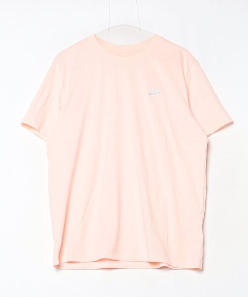 NIKE(ナイキ)の「ナイキ NIKE ナイキ NSW クラブ Tシャツ(Tシャツ/カットソー・メンズ・ラベンダー/ベビーピンク・LL/3L/S/M/L)」の1枚目の写真