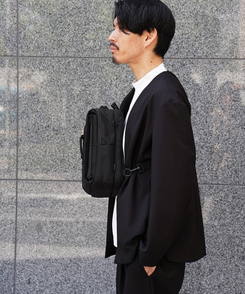BAYBLO(ベイブロ)の「(LF)【:: fulcro 】【sling】9ポケット クロス ボディバッグ(ボディバッグ/ウエストポーチ・メンズ・ブラック・ONE SIZE)」の7枚目の写真