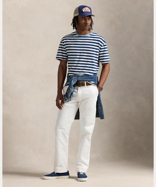 POLO クラシック フィット ストライプド ジャージー Tシャツ クラシック フィット ストライプド ジャージー Tシャツ | ラルフ