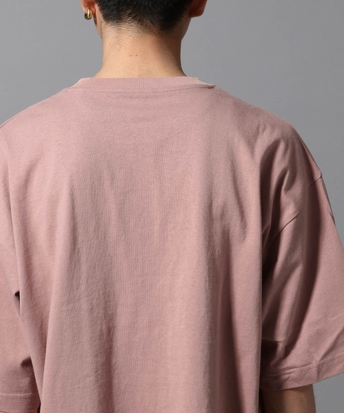 ajouter flow(アジューテフロー)の「【ajouter flow】space logo T-shirt(Tシャツ/カットソー・メンズ・ブラック/ピンク・MEDIUM/LARGE)」の14枚目の写真