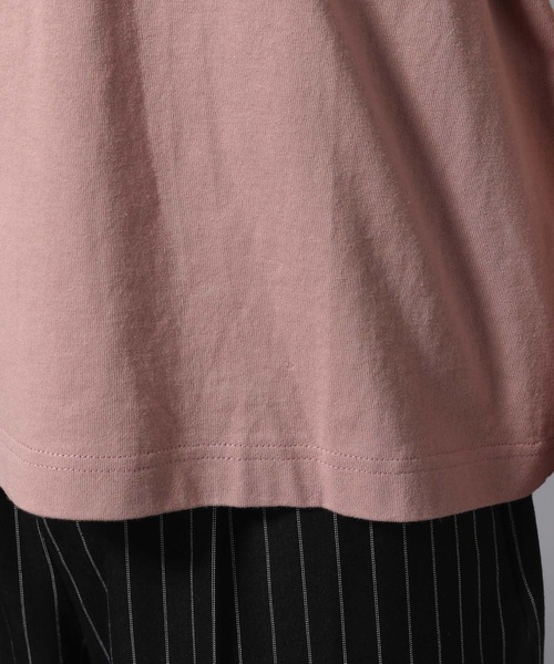 ajouter flow(アジューテフロー)の「【ajouter flow】space logo T-shirt(Tシャツ/カットソー・メンズ・ブラック/ピンク・MEDIUM/LARGE)」の17枚目の写真