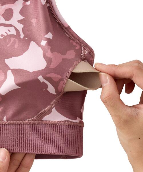 UNDER ARMOUR（アンダーアーマー）の「UAトレーニング ブラ タンク（トレーニング/レディース）（タンクトップ・レディース・ピンク・L/XL/M/S）」の10枚目の写真