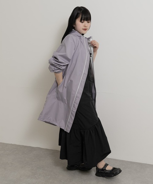 AIGLE（エーグル）の「AIGLE　透湿防水 レインパック フーデッドコート（その他アウター・レディース・ライトピンク/ブルー/レッド/カーキ/ブラック・MEDIUM/LARGE）」の10枚目の写真