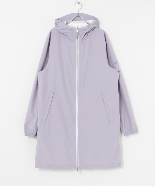 【未使用品】　エーグル　AIGLE レインコート　スプリングコート AIGLE 透湿防水 レインパック フーデッドコート（その他アウター