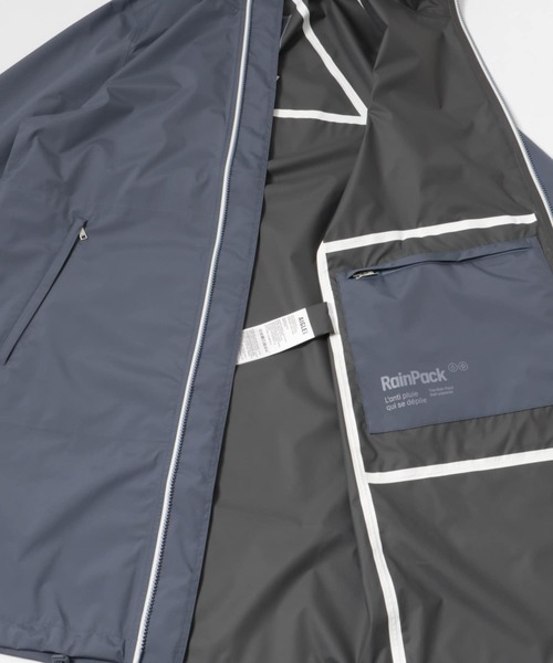 AIGLE（エーグル）の「AIGLE　透湿防水 レインパック フーデッドコート（その他アウター・レディース・ライトピンク/ブルー/レッド/カーキ/ブラック・MEDIUM/LARGE）」の18枚目の写真