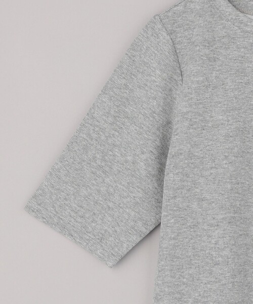 RONEL(ロネル)の「ボートネックジャージープルオーバー(Tシャツ/カットソー・レディース・ブラック/オリーブ/ホワイト/ライトグレー/ワイン・FREE)」の15枚目の写真