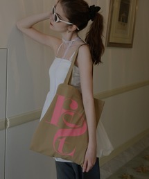 Mili affinity | 配色ビッグロゴトートバッグ(トートバッグ)