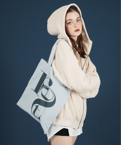 MILINBABY セール】配色ビッグロゴトートバッグ（トートバッグ）｜Mili affinity