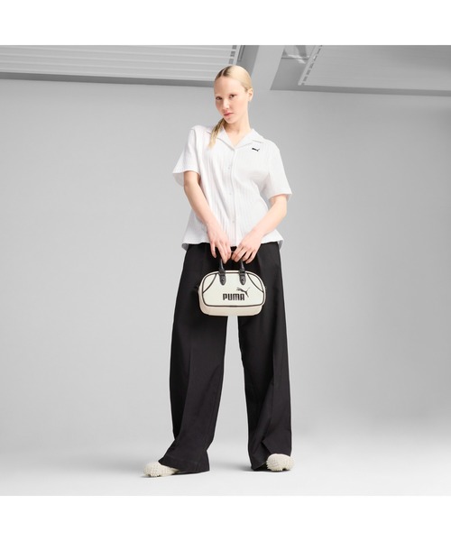 PUMA(プーマ)の「PUMA プーマ ウィメンズ ワードローブ ESS リブ ポインテール 半袖 シャツ(Tシャツ/カットソー・レディース・ホワイト/パープル・X-LARGE/SMALL/MEDIUM/LARGE/X-SMALL)」の15枚目の写真