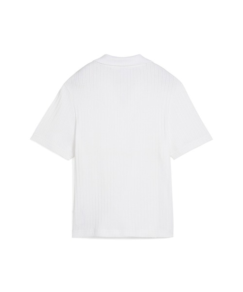 PUMA(プーマ)の「PUMA プーマ ウィメンズ ワードローブ ESS リブ ポインテール 半袖 シャツ(Tシャツ/カットソー・レディース・ホワイト/パープル・X-LARGE/SMALL/MEDIUM/LARGE/X-SMALL)」の19枚目の写真
