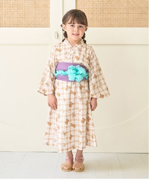 セール】【浴衣】すぽっと着やすい♪ 柄アソート・ワンピースタイプ(帯
