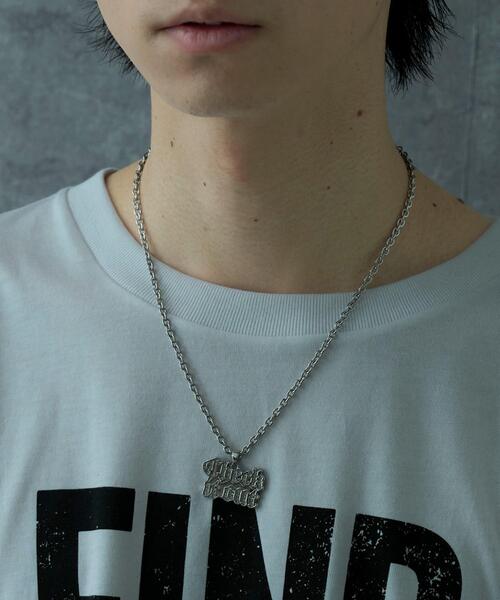 WEGO(ウィゴー)の「WEGO/ラメストーンモチーフネックレス(ネックレス・メンズ・その他2/その他1・FREE)」の3枚目の写真