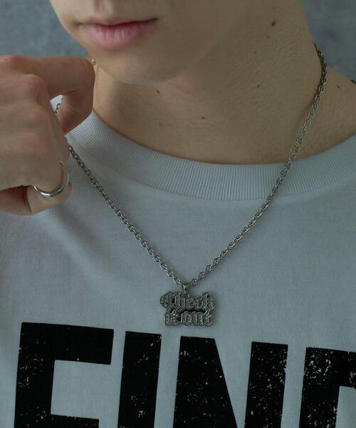 WEGO(ウィゴー)の「WEGO/ラメストーンモチーフネックレス(ネックレス・メンズ・その他2/その他1・FREE)」の4枚目の写真