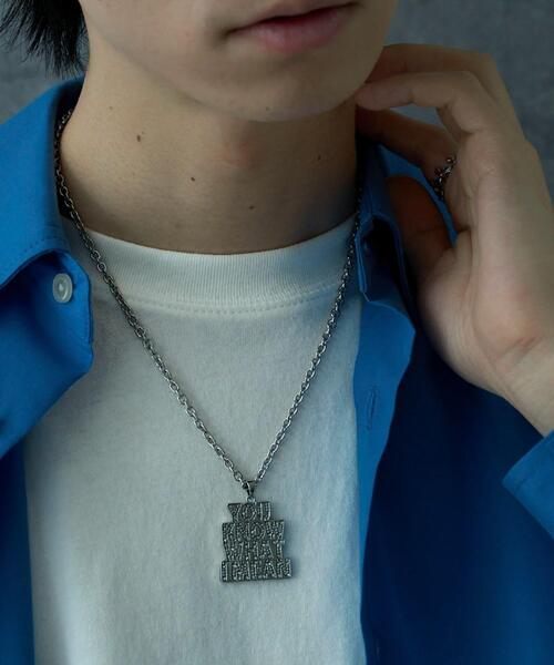 WEGO(ウィゴー)の「WEGO/ラメストーンモチーフネックレス(ネックレス・メンズ・その他2/その他1・FREE)」の6枚目の写真