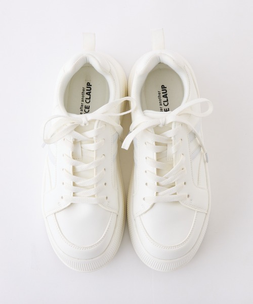 新色追加】プラットフォームリボンカスタムスニーカー（スニーカー