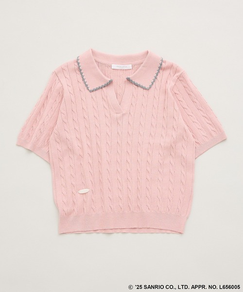 美品 MIU MIU ピンク ケーブルニット ノースリーブ ニットセーター 美品 MIU MIU ピンク ケーブルニット ノースリーブ ニット