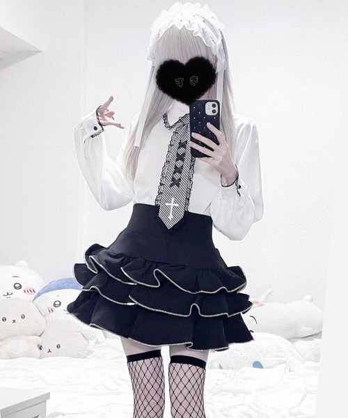 セール】ZIPフリルスカパン（スカート）｜MA*RS（アメーバーマーズ）の