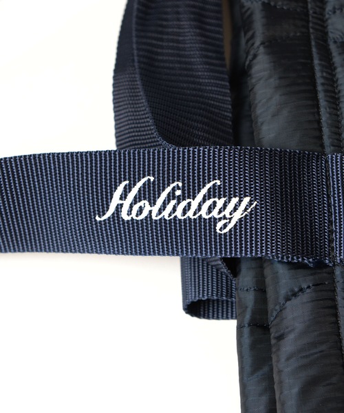 HOLIDAY（ホリデイ）の「MILITARY QUILTING BAG ミリタリーキルティングバッグ（トートバッグ・レディース・カーキ/ネイビー・ONE SIZE）」の7枚目の写真