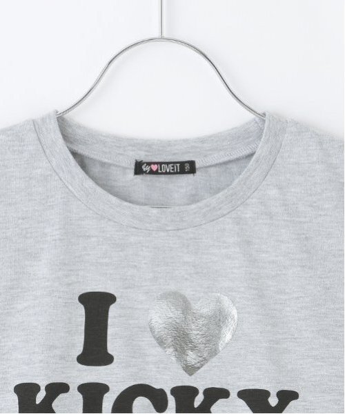 by LOVEiT(バイラビット)の「Tシャツタンクセット(アンサンブル・キッズ・ブラック/グレー/オフホワイト・140cm/150cm/160cm/130cm/120cm)」の6枚目の写真