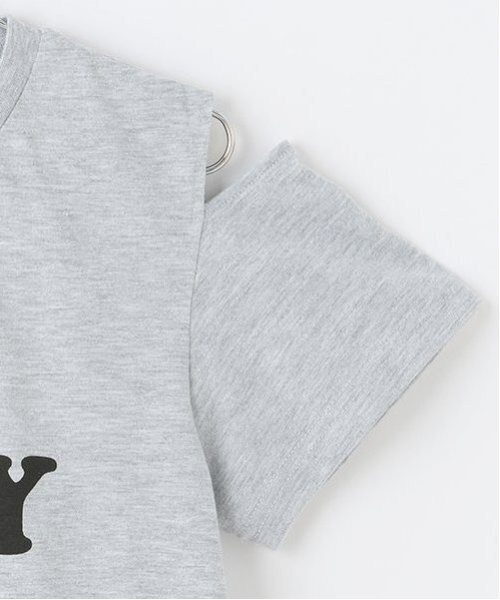 by LOVEiT(バイラビット)の「Tシャツタンクセット(アンサンブル・キッズ・ブラック/グレー/オフホワイト・140cm/150cm/160cm/130cm/120cm)」の7枚目の写真