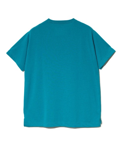 go slow caravan(ゴースローキャラバン)の「Drymix LOGO刺繍 TEE(Tシャツ/カットソー・メンズ・ブルーグリーン/セージグリーン・LARGE/X-LARGE/MEDIUM)」の9枚目の写真