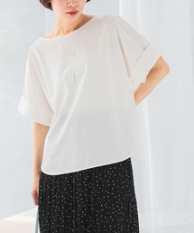 ROSSO - ROSSO　配色カットソー SLY | 2WAY HOLE CUT トップス (Tシャツ・カットソー(半袖