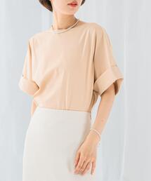 URBAN RESEARCH ROSSO WOMEN | UVカットデザインスリーブプルオーバー(Tシャツ/カットソー)