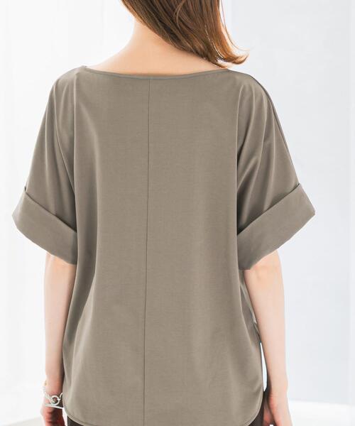 URBAN RESEARCH ROSSO WOMEN(アーバンリサーチ ロッソ)の「UVカットデザインスリーブプルオーバー(Tシャツ/カットソー・レディース・モカ/イエロー/ネイビー/オフホワイト・FREE)」の12枚目の写真