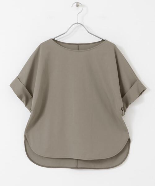 URBAN RESEARCH ROSSO WOMEN(アーバンリサーチ ロッソ)の「UVカットデザインスリーブプルオーバー(Tシャツ/カットソー・レディース・モカ/イエロー/ネイビー/オフホワイト・FREE)」の13枚目の写真