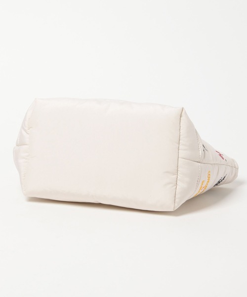 BAYFLOW（ベイフロー）の「刺繍パフロゴトートS（トートバッグ・レディース・オフホワイト・FREE）」の8枚目の写真