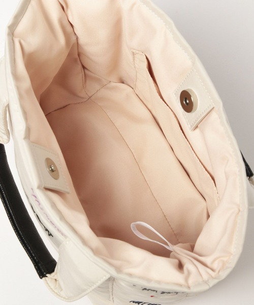 BAYFLOW（ベイフロー）の「刺繍パフロゴトートS（トートバッグ・レディース・オフホワイト・FREE）」の13枚目の写真