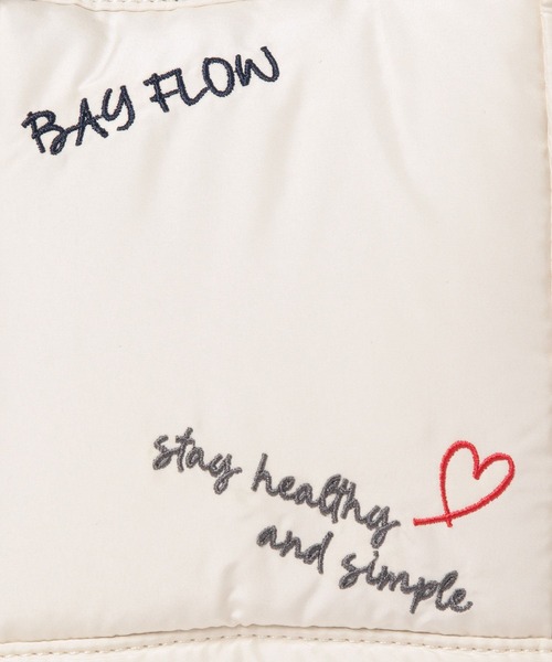 BAYFLOW（ベイフロー）の「刺繍パフロゴトートS（トートバッグ・レディース・オフホワイト・FREE）」の16枚目の写真