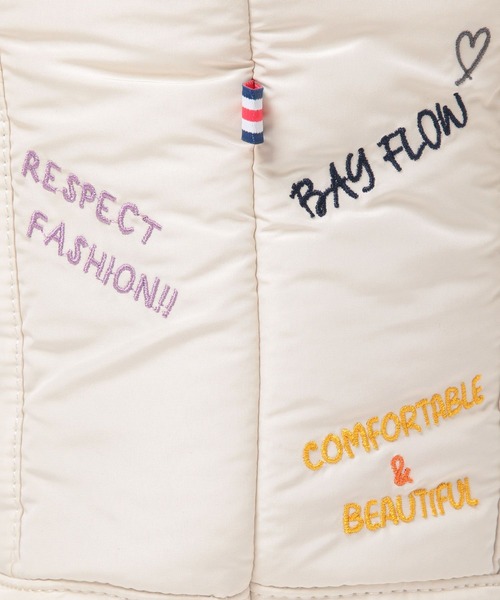 BAYFLOW（ベイフロー）の「刺繍パフロゴトートS（トートバッグ・レディース・オフホワイト・FREE）」の18枚目の写真
