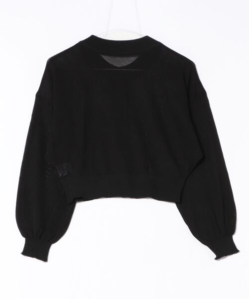 ANAP（アナップ）の「シアー ショートカーディガン（カーディガン/ボレロ・レディース・ブルー/ブラック/ホワイト・FREE）」の21枚目の写真