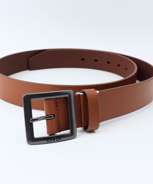 EDWIN（エドウィン）の「EDWIN エドウィン ギャリソンベルト（ベルト・メンズ・ブラック/チョコ/ブラウン・FREE）」の5枚目の写真