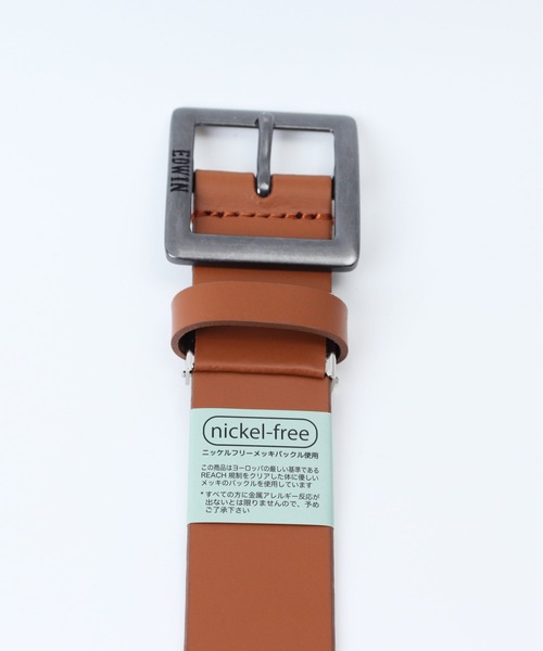 EDWIN（エドウィン）の「EDWIN エドウィン ギャリソンベルト（ベルト・メンズ・ブラック/チョコ/ブラウン・FREE）」の8枚目の写真