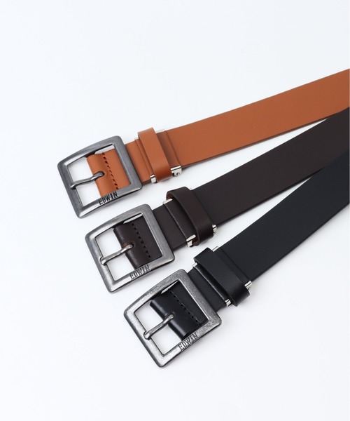 EDWIN（エドウィン）の「EDWIN エドウィン ギャリソンベルト（ベルト・メンズ・ブラック/チョコ/ブラウン・FREE）」の10枚目の写真