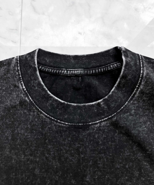 JOHNNY WOLF(ジョニーウルフ)の「SCUTUM オーバーサイズ ピグメント ノースリーブTシャツ(Tシャツ/カットソー・メンズ・ブラック/モカ/インディゴブルー/カーキ/オフホワイト・L/M)」の9枚目の写真