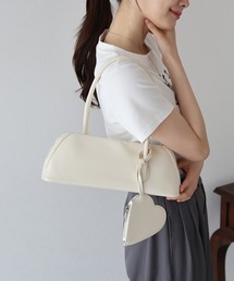 BLUEEAST | ハートポーチ付きフルートショルダーバッグ(ハンドバッグ)