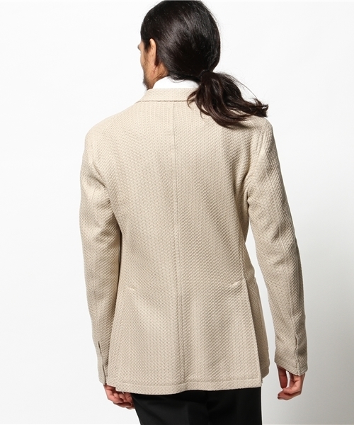 TAGLIATORE(タリアトーレ)の「TAGLIATORE ダブルフロントジャケット(テーラードジャケット・メンズ・ベージュ・48/50)」の3枚目の写真